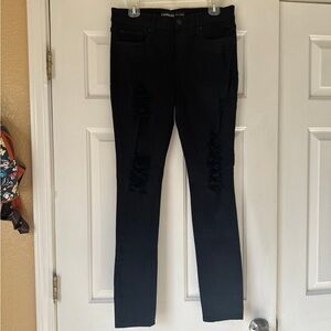 Express black jeans size 6